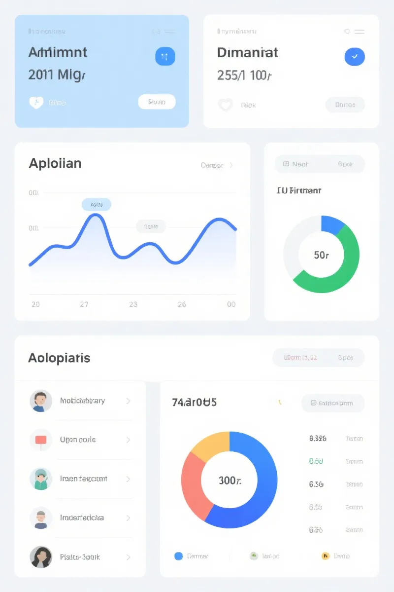 移动端走势图界面示意